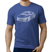 JL Illustration For A Honda NSX 2017 Motorcar Fan T-shirt