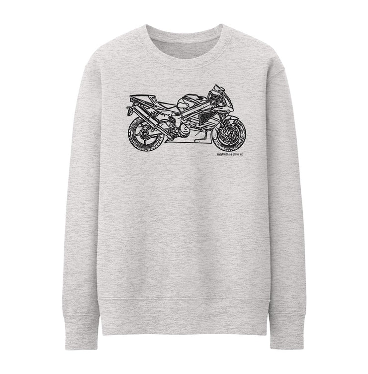 JL Illustration For A Honda RC51 Motorbike Fan Jumper