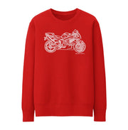 JL Illustration For A Honda RC51 Motorbike Fan Jumper