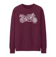 JL Illustration For A Honda RC51 RVT 1000 Motorbike Fan Jumper