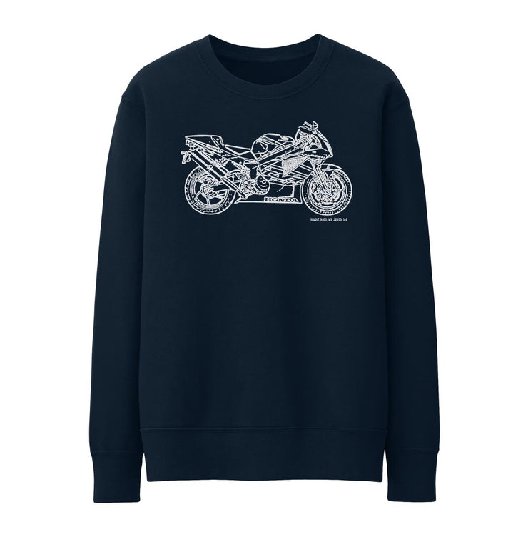 JL Illustration For A Honda RC51 RVT 1000 Motorbike Fan Jumper