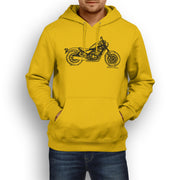 JL Illustration For A Honda Rebel 300 Motorbike Fan Hoodie