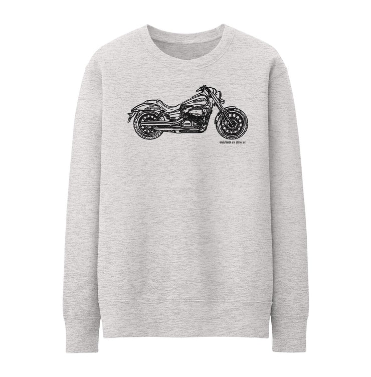 JL Illustration For A Honda Shadow Phantom Motorbike Fan Jumper