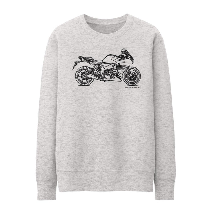 JL Illustration For A Honda VFR1200F Motorbike Fan Jumper