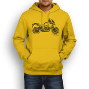 JL Illustration For A Honda VFR1200X Crosstourer Motorbike Fan Hoodie