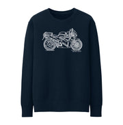 JL Illustration For A Honda VFR400 NC30 Motorbike Fan Jumper