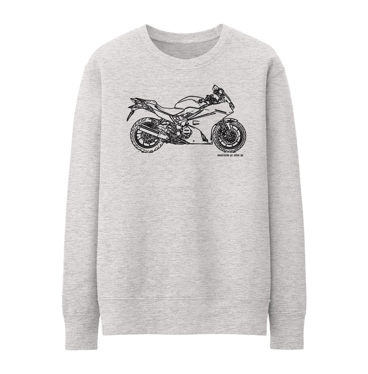 JL Illustration For A Honda VFR800F Motorbike Fan Jumper