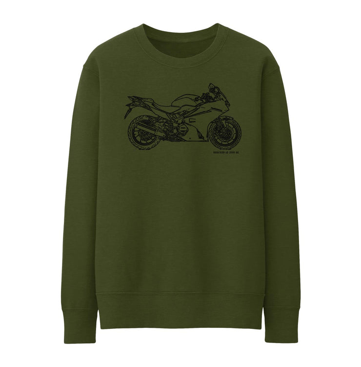 JL Illustration For A Honda VFR800F Motorbike Fan Jumper