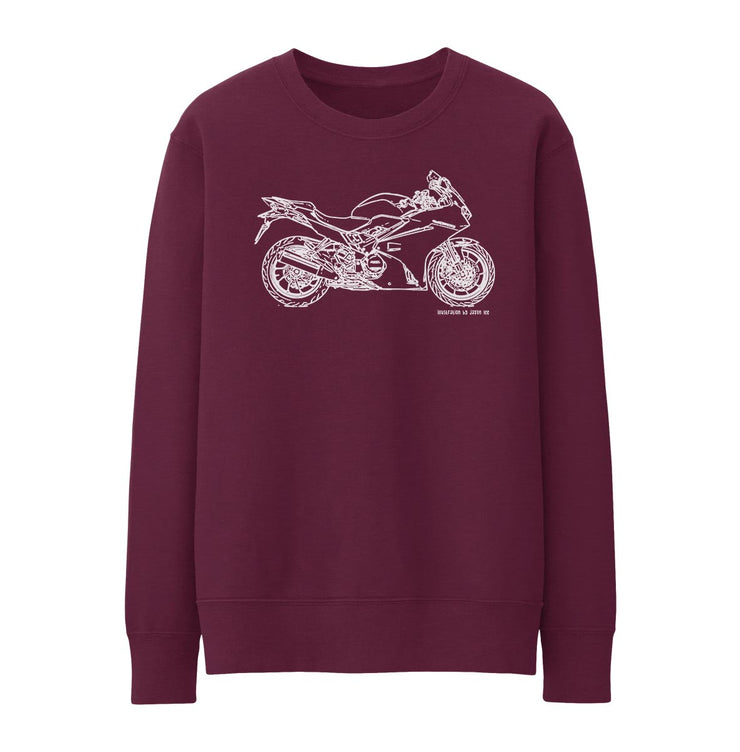 JL Illustration For A Honda VFR800F Motorbike Fan Jumper