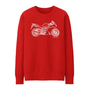 JL Illustration For A Honda VFR800F Motorbike Fan Jumper