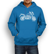 JL Illustration For A Honda VFR800X Crossrunner Motorbike Fan Hoodie