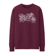 JL Illustration For A Honda VTR 1000 sp1 Motorbike Fan Jumper