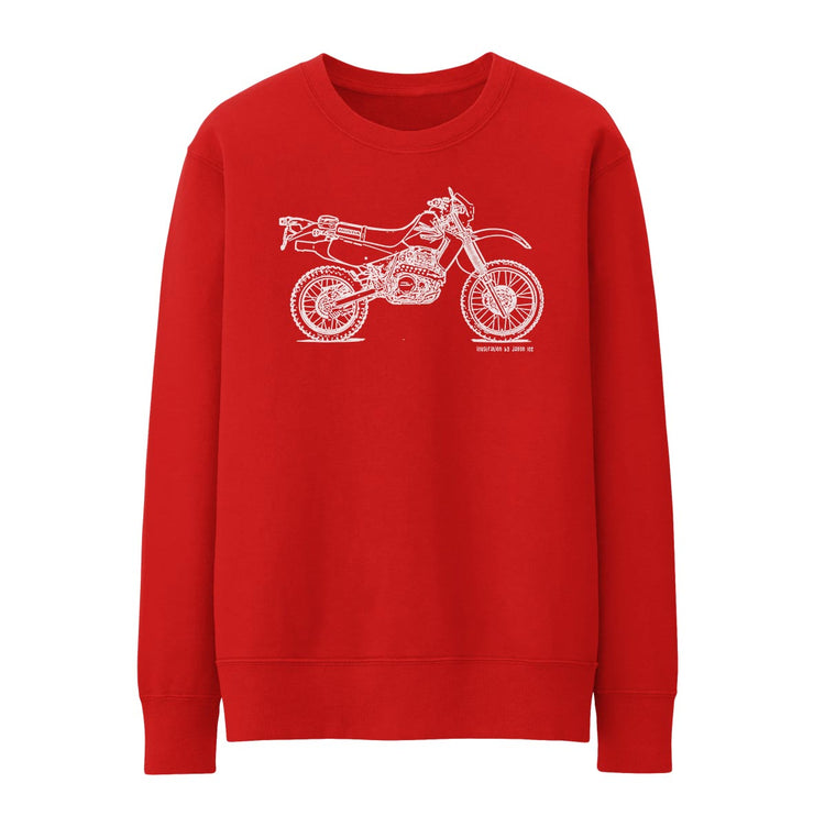 JL Illustration For A Honda XR650L Motorbike Fan Jumper