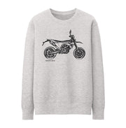 JL Illustration For A Husqvarna 701 Supermoto Motorbike Fan Jumper