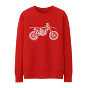 JL Illustration For A Husqvarna FE 450 Motorbike Fan Jumper