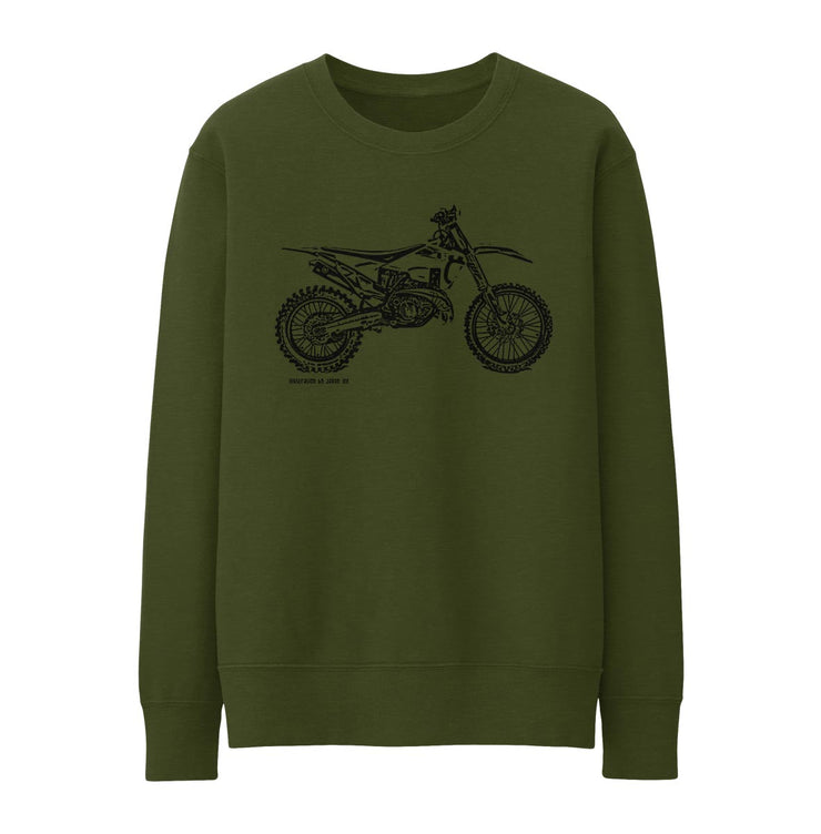 JL Illustration For A Husqvarna TX 300i Motorbike Fan Jumper