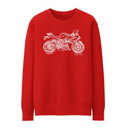 JL Illustration For A Hyosung GD250R Motorbike Fan Jumper