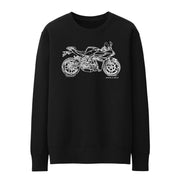 JL Illustration For A Hyosung GD250R Motorbike Fan Jumper