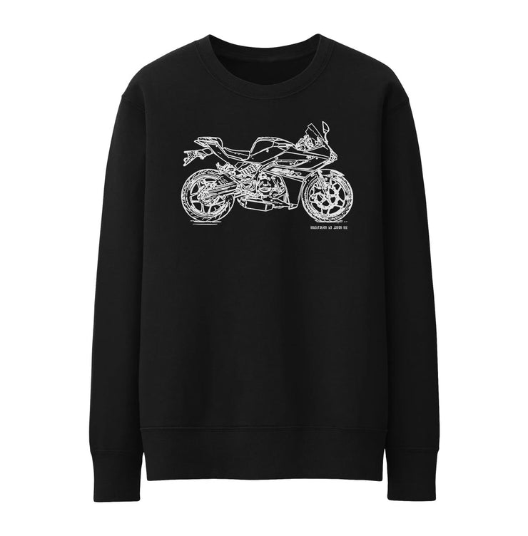 JL Illustration For A Hyosung GD250R Motorbike Fan Jumper