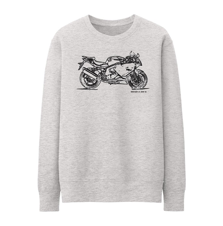 JL Illustration For A Hyosung GT250R Motorbike Fan Jumper