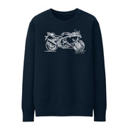 JL Illustration For A Hyosung GT250R Motorbike Fan Jumper