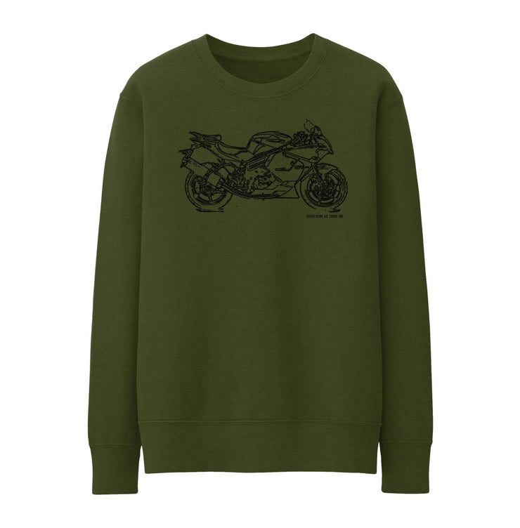 JL Illustration For A Hyosung GT650R Motorbike Fan Jumper