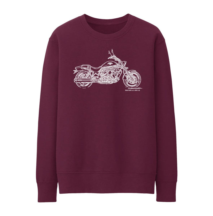 JL Illustration For A Hyosung GV650 Motorbike Fan Jumper