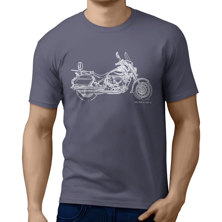 JL Illustration For A Hyosung ST7 Deluxe Motorbike Fan T-shirt