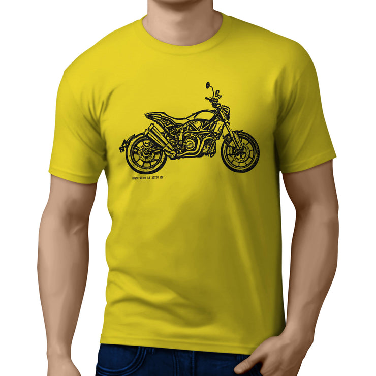 JL Illustration For A Indian FTR 1200 Motorbike Fan T-shirt