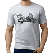 JL Illustration For A Indian Roadmaster Motorbike Fan T-shirt