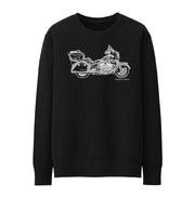 JL Illustration For A Indian Roadmaster Motorbike Fan Jumper