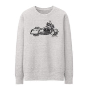 JL Illustration For A Indian Springfield Motorbike Fan Jumper
