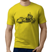 JL Illustration For A Indian Springfield Motorbike Fan T-shirt