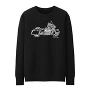 JL Illustration For A Indian Springfield Motorbike Fan Jumper