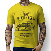 JL Speed Illustration For A Jaguar XJS V12 Convertible 1990 Motorcar Fan T-shirt