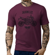 Jaxon Lee illustration for a KTM 990 R Super Duke fan T-shirt