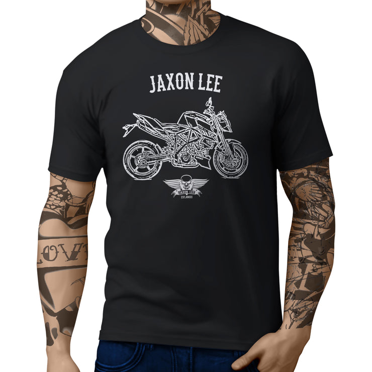 Jaxon Lee illustration for a KTM 990 R Super Duke fan T-shirt
