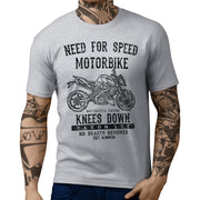 JL Speed illustration for a KTM 990 R Super Duke Motorbike fan T-shirt
