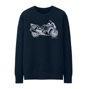 JL Illustration For A Kawasaki 1400GTR Motorbike Fan Jumper