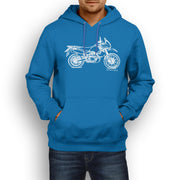 JL Illustration For A Kawasaki KLR650 Motorbike Fan Hoodie