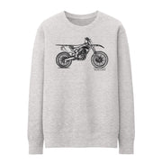 JL Illustration For A Kawasaki KX250F Motorbike Fan Jumper