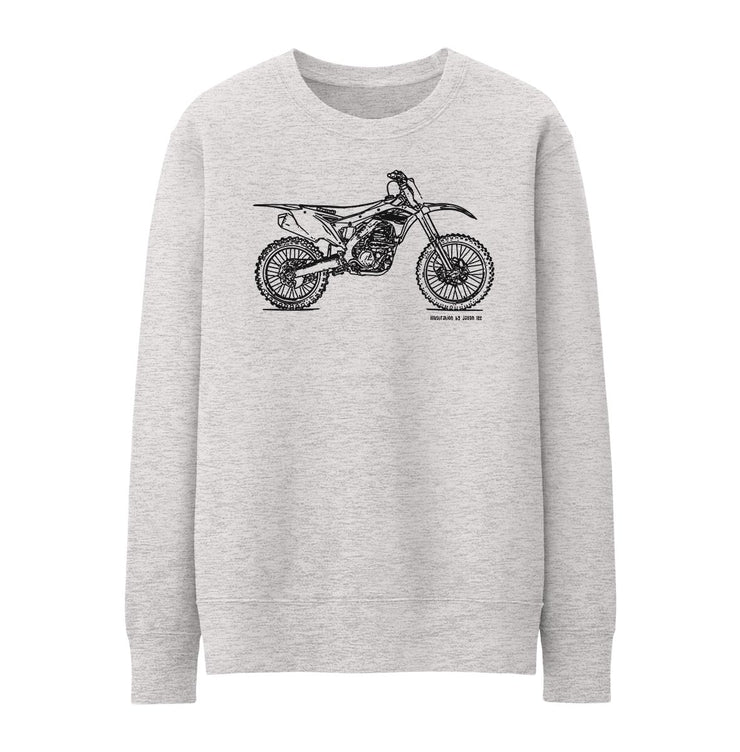 JL Illustration For A Kawasaki KX250F Motorbike Fan Jumper