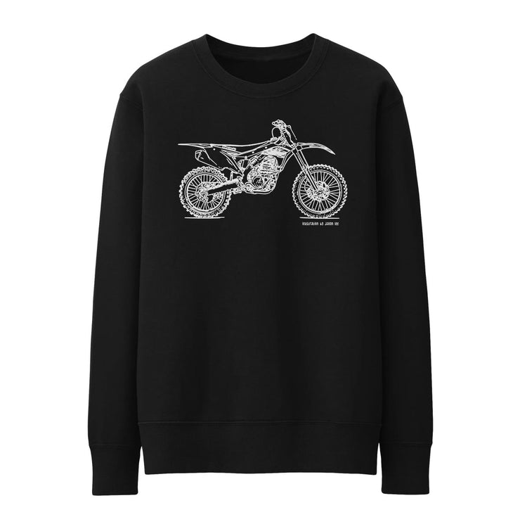 JL Illustration For A Kawasaki KX250F Motorbike Fan Jumper