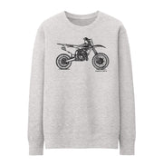 JL Illustration For A Kawasaki KX85 Motorbike Fan Jumper