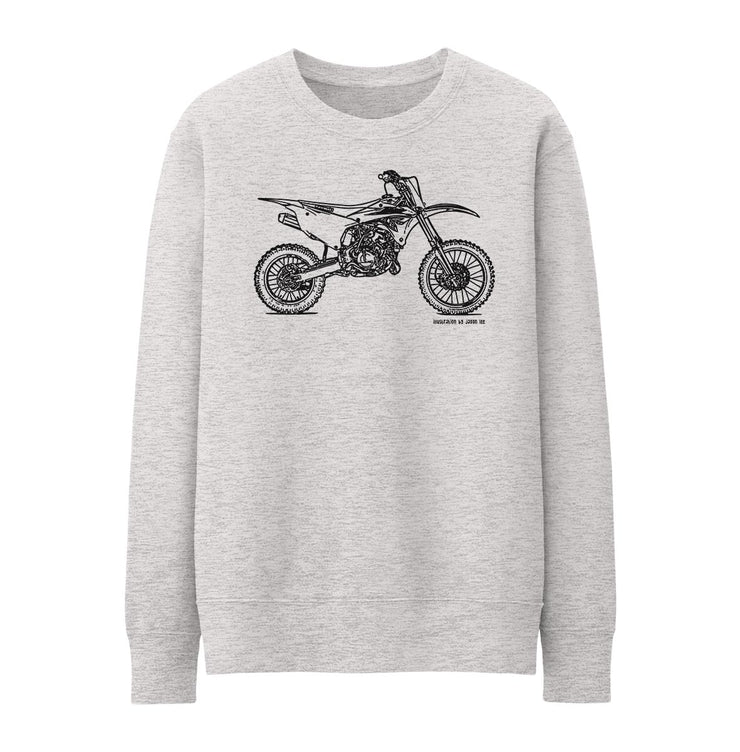 JL Illustration For A Kawasaki KX85 Motorbike Fan Jumper