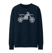 JL Illustration For A Kawasaki KX85 Motorbike Fan Jumper