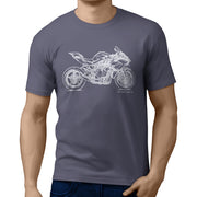 JL Illustration For A Kawasaki Ninja H2R Motorbike Fan T-shirt