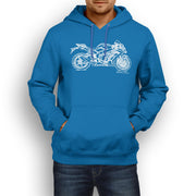 JL Illustration For A Kawasaki Ninja ZX10RR Motorbike Fan Hoodie