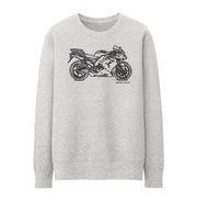 JL Illustration For A Kawasaki Ninja ZX10R 2007 Motorbike Fan Jumper