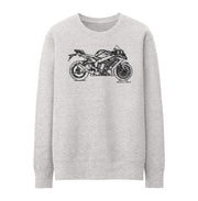 JL Illustration For A Kawasaki Ninja ZX10R KRT Motorbike Fan Jumper